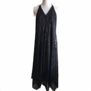 BCBGMAXAZRIA Black Sequin Dress
